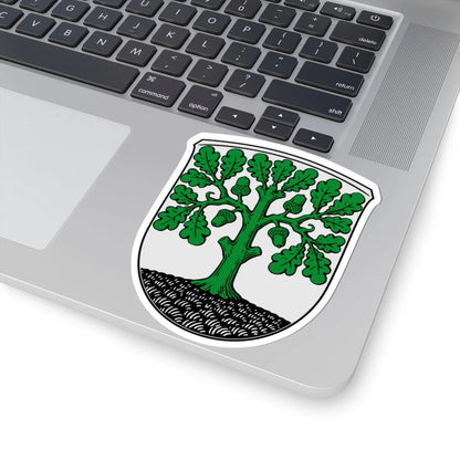 DEU Obernhain COA (Germany) (Coat of Arms) STICKER Vinyl Kiss-Cut Decal - The Sticker Space