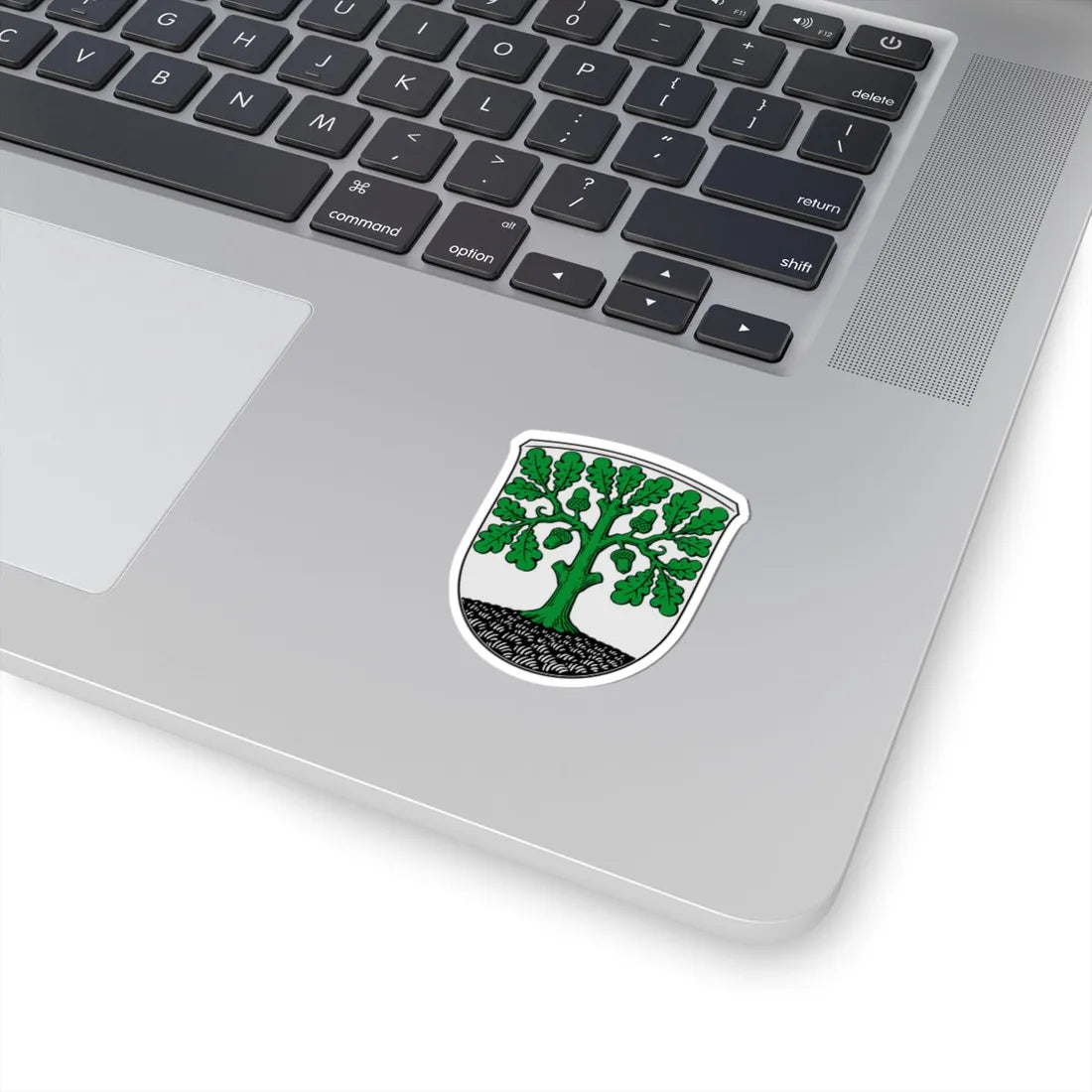 DEU Obernhain COA (Germany) (Coat of Arms) STICKER Vinyl Kiss-Cut Decal - The Sticker Space