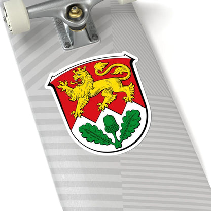 DEU Obertshausen COA (Germany) (Coat of Arms) STICKER Vinyl Kiss-Cut Decal - The Sticker Space