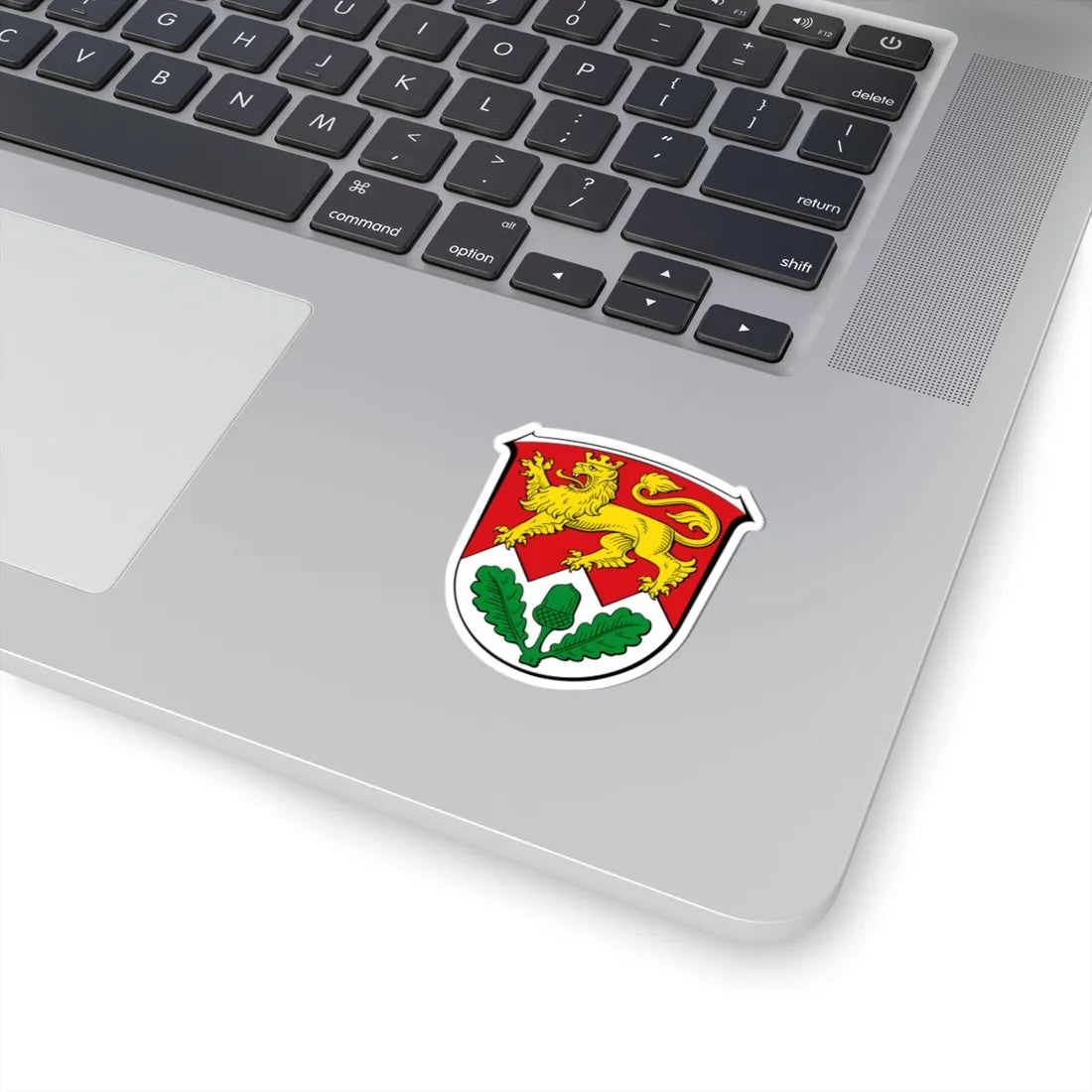 DEU Obertshausen COA (Germany) (Coat of Arms) STICKER Vinyl Kiss-Cut Decal - The Sticker Space