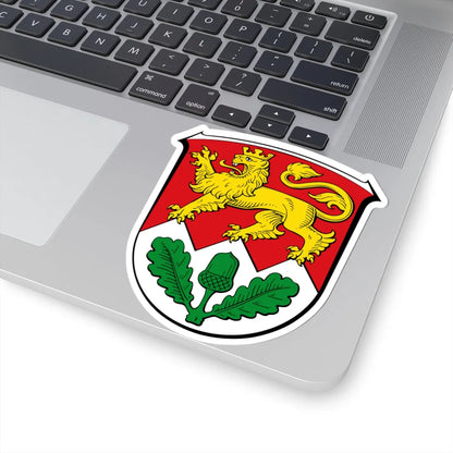 DEU Obertshausen COA (Germany) (Coat of Arms) STICKER Vinyl Kiss-Cut Decal - The Sticker Space