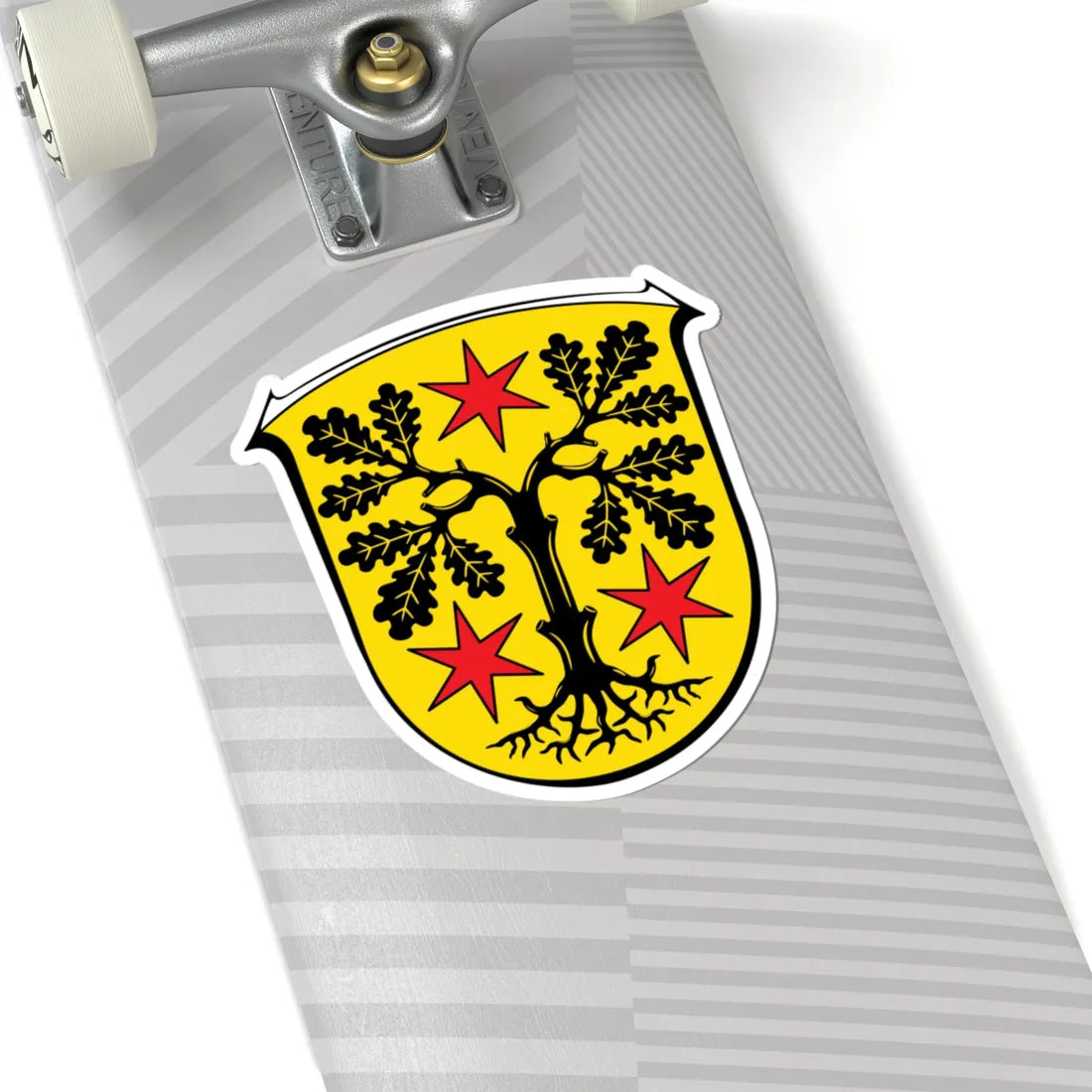 DEU Odenwaldkreis COA (Germany) (Coat of Arms) STICKER Vinyl Kiss-Cut Decal - The Sticker Space