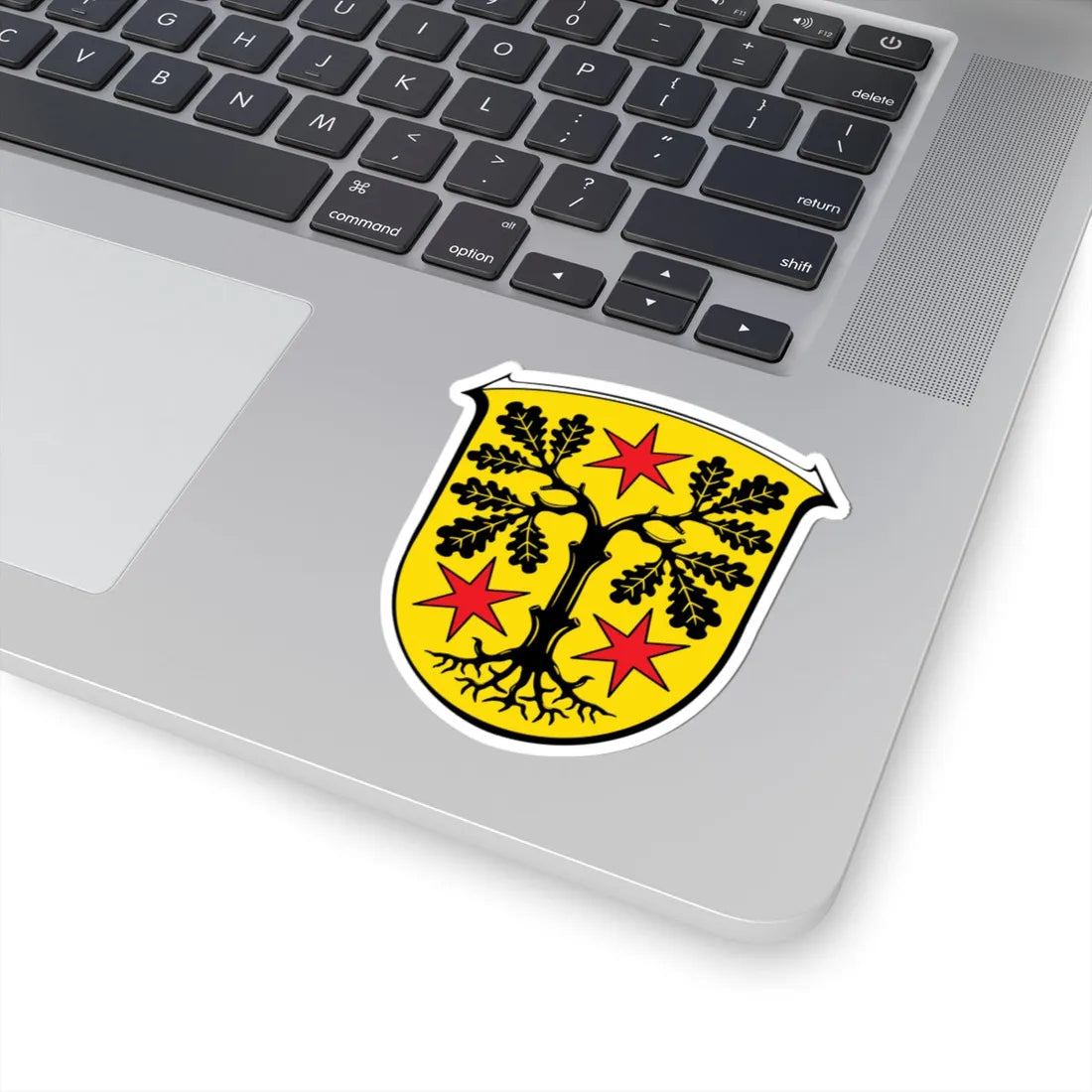 DEU Odenwaldkreis COA (Germany) (Coat of Arms) STICKER Vinyl Kiss-Cut Decal - The Sticker Space