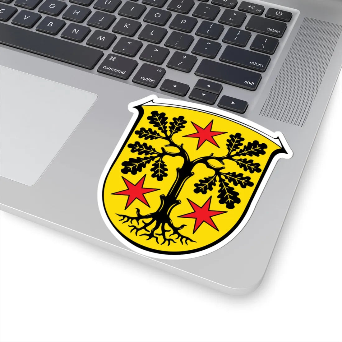 DEU Odenwaldkreis COA (Germany) (Coat of Arms) STICKER Vinyl Kiss-Cut Decal - The Sticker Space
