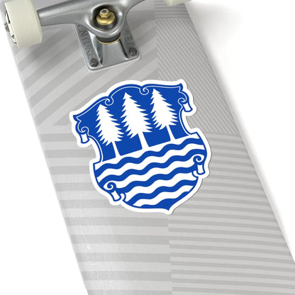 DEU Olbernhau COA (Germany) (Coat of Arms) STICKER Vinyl Kiss-Cut Decal - The Sticker Space