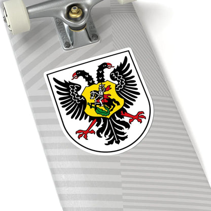 DEU Ortenaukreis COA (Germany) (Coat of Arms) STICKER Vinyl Kiss-Cut Decal - The Sticker Space