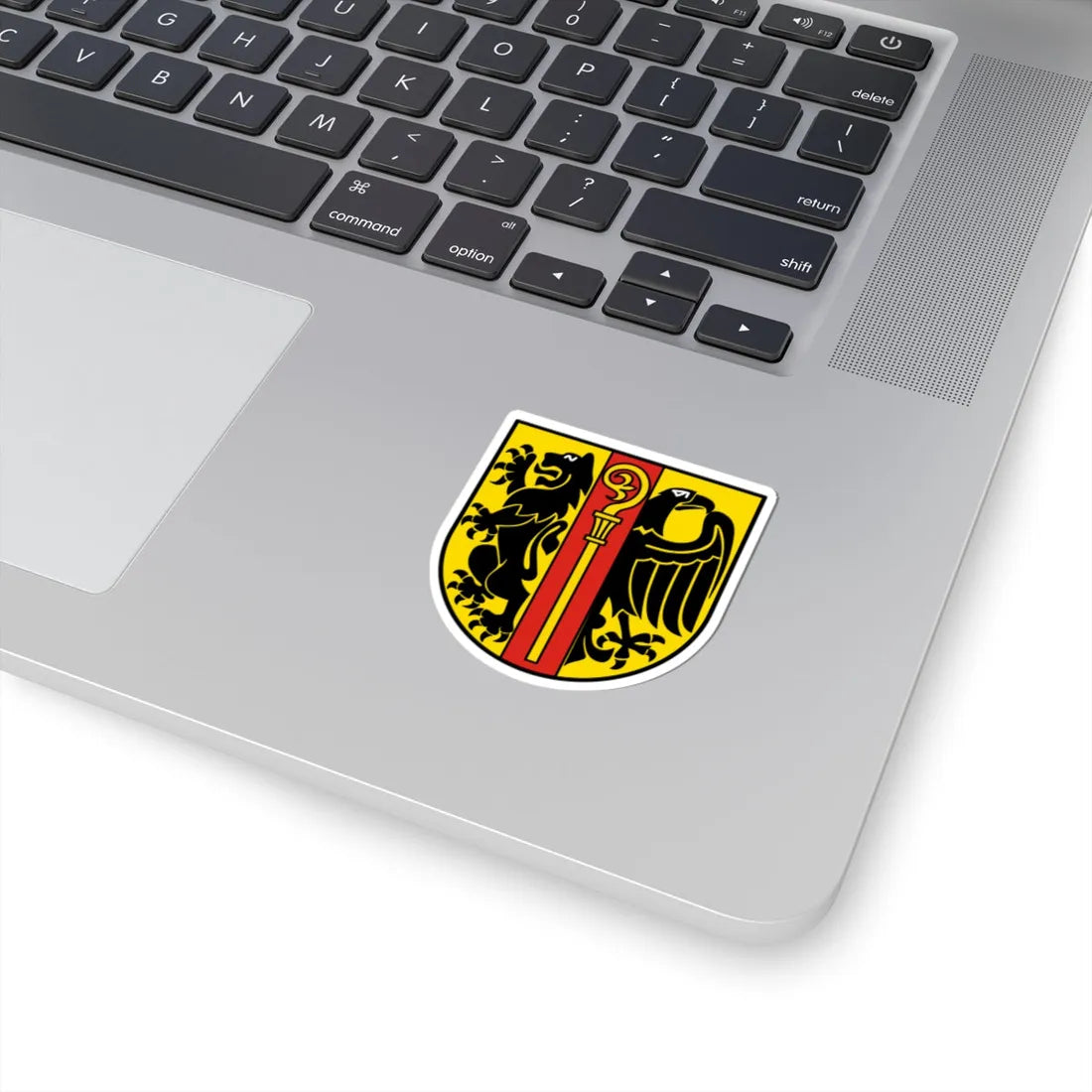 DEU Ostalbkreis COA (Germany) (Coat of Arms) STICKER Vinyl Kiss-Cut Decal - The Sticker Space