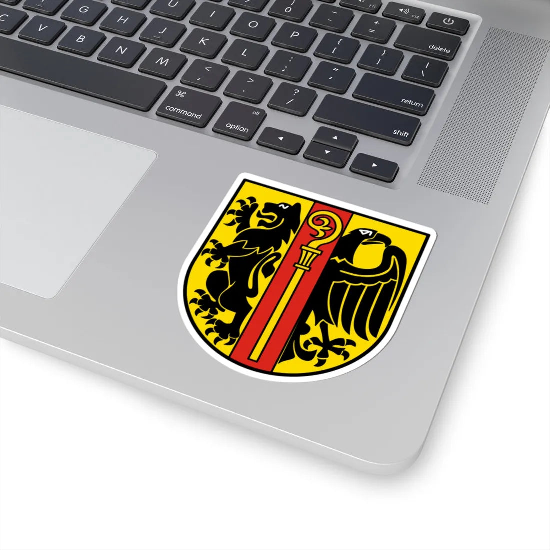 DEU Ostalbkreis COA (Germany) (Coat of Arms) STICKER Vinyl Kiss-Cut Decal - The Sticker Space