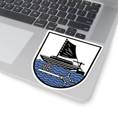 DEU Osterholz COA (Germany) (Coat of Arms) STICKER Vinyl Kiss-Cut Decal - The Sticker Space