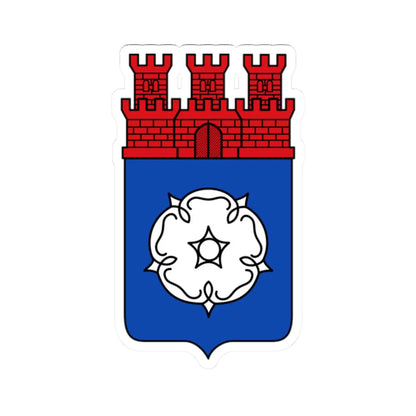 DEU Ottweiler COA (Germany) (Coat of Arms) STICKER Vinyl Kiss-Cut Decal 2 Inch White - The Sticker Space