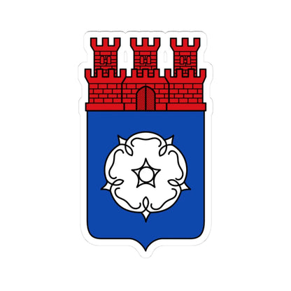 DEU Ottweiler COA (Germany) (Coat of Arms) STICKER Vinyl Kiss-Cut Decal 3 Inch White - The Sticker Space