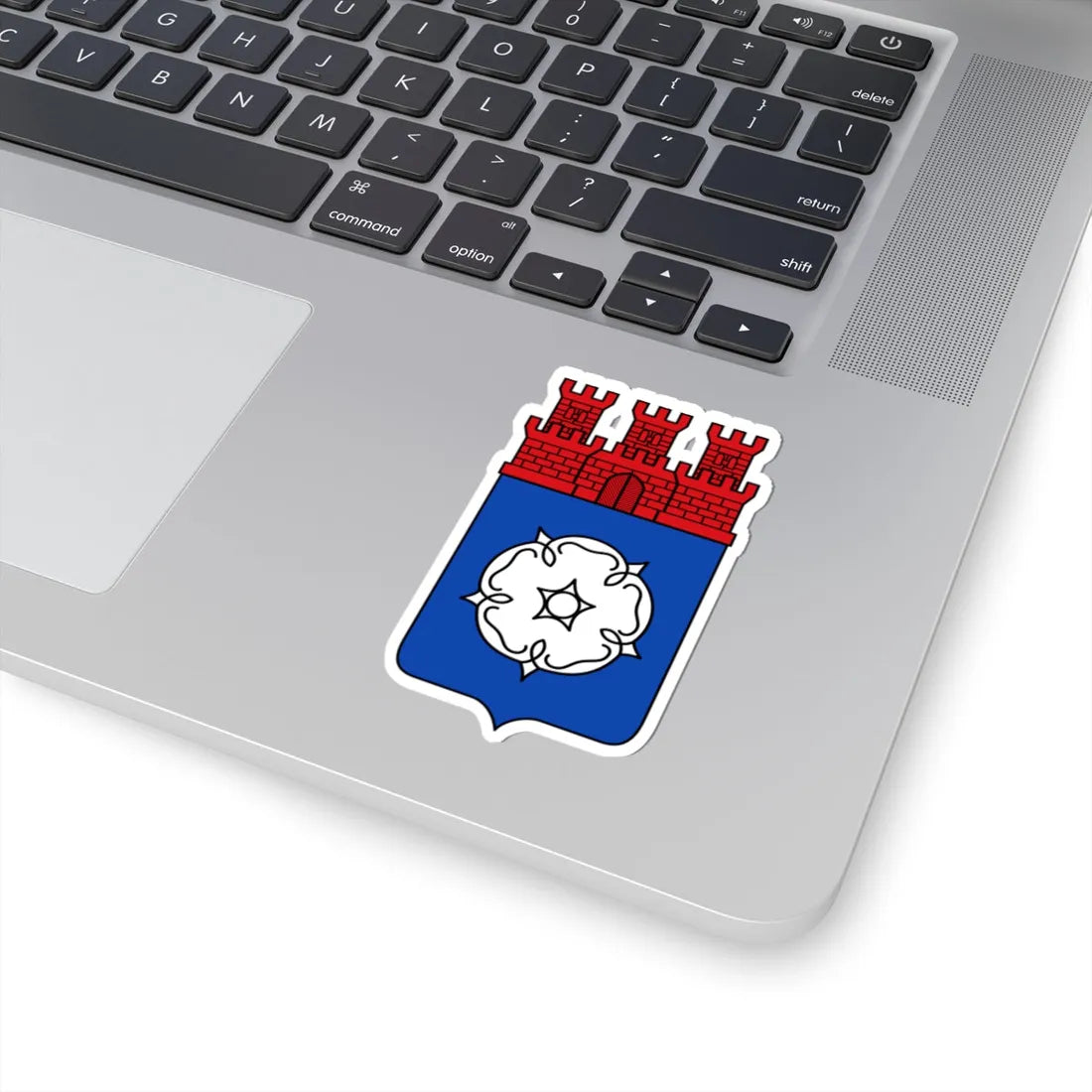 DEU Ottweiler COA (Germany) (Coat of Arms) STICKER Vinyl Kiss-Cut Decal - The Sticker Space