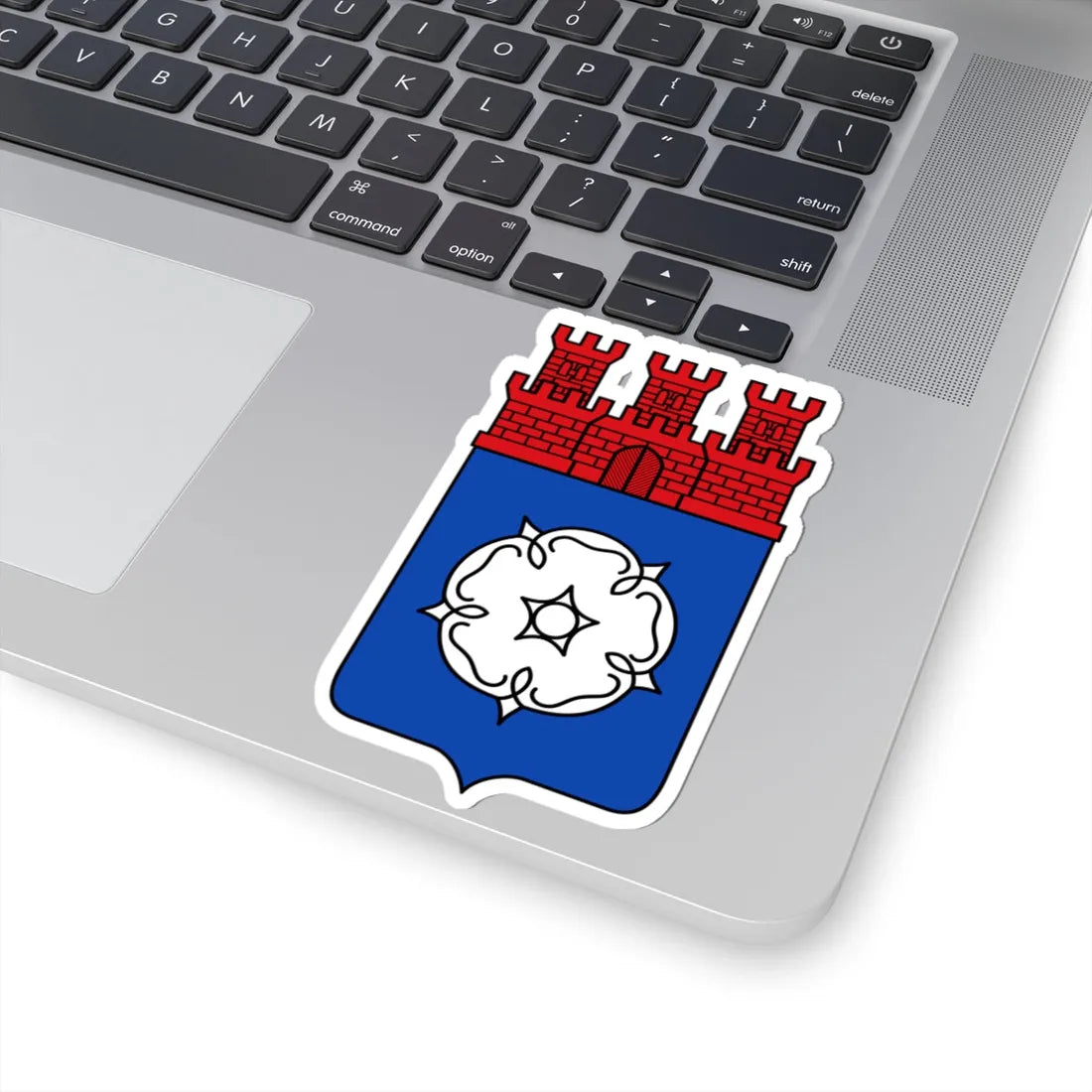 DEU Ottweiler COA (Germany) (Coat of Arms) STICKER Vinyl Kiss-Cut Decal - The Sticker Space