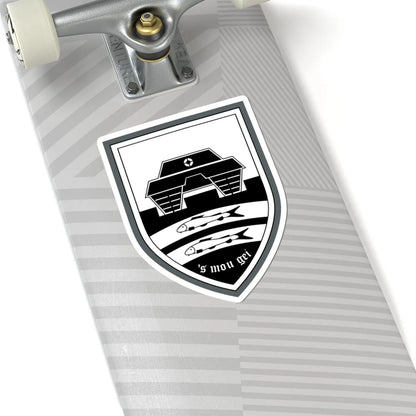 DEU Panzerbataillon 104 CoA (Germany) (Coat of Arms) STICKER Vinyl Kiss-Cut Decal - The Sticker Space