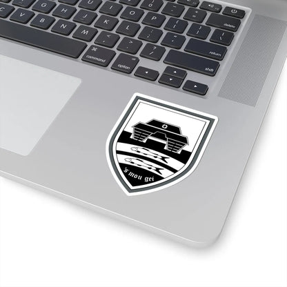DEU Panzerbataillon 104 CoA (Germany) (Coat of Arms) STICKER Vinyl Kiss-Cut Decal - The Sticker Space
