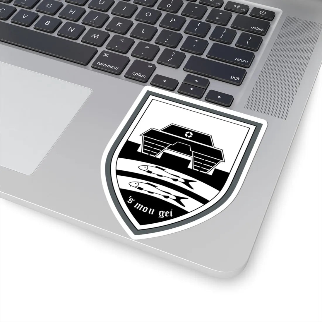 DEU Panzerbataillon 104 CoA (Germany) (Coat of Arms) STICKER Vinyl Kiss-Cut Decal - The Sticker Space