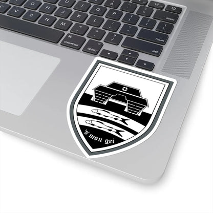 DEU Panzerbataillon 104 CoA (Germany) (Coat of Arms) STICKER Vinyl Kiss-Cut Decal - The Sticker Space