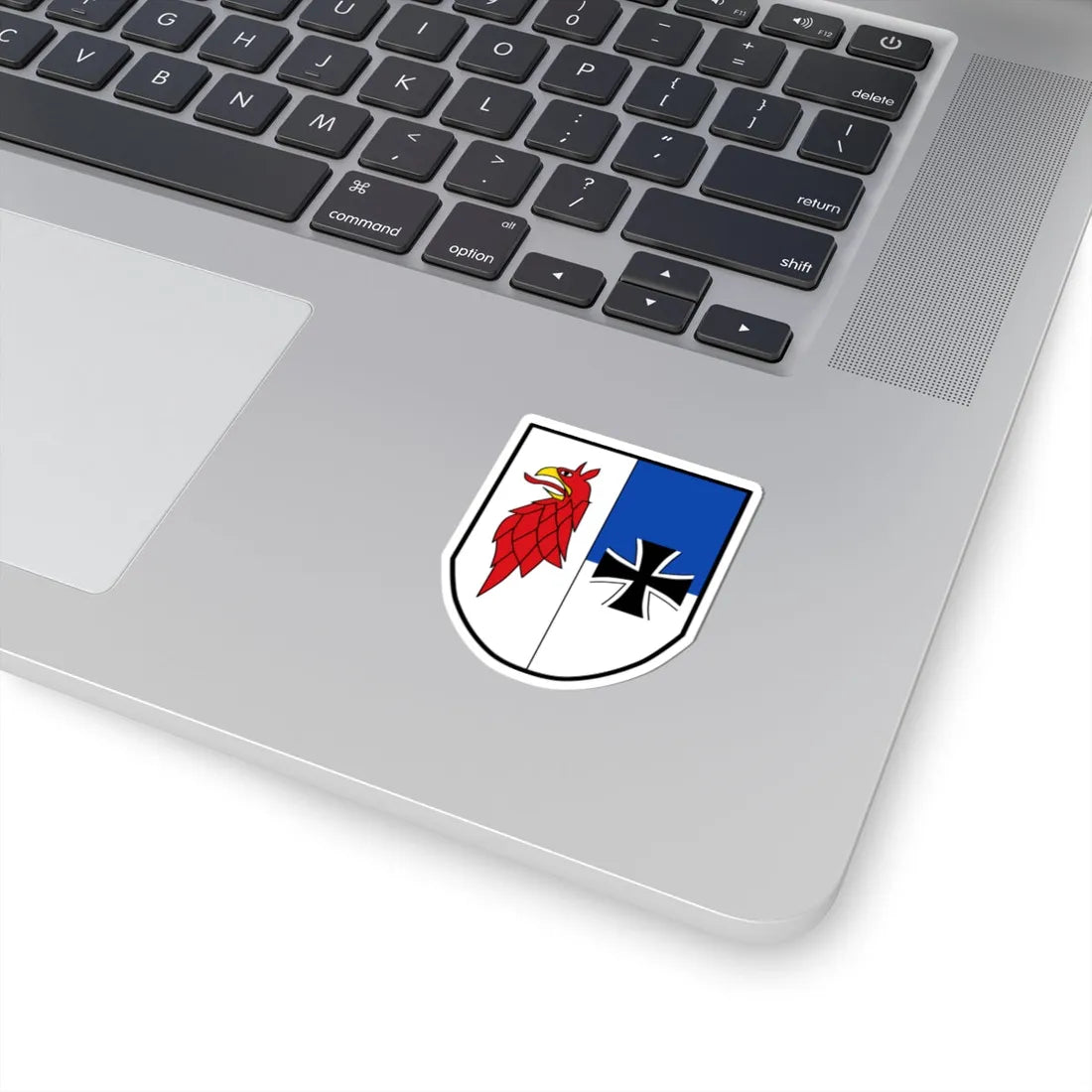 DEU Panzerbataillon 413 COA (Germany) (Coat of Arms) STICKER Vinyl Kiss-Cut Decal - The Sticker Space