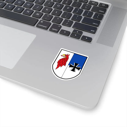 DEU Panzerbataillon 413 COA (Germany) (Coat of Arms) STICKER Vinyl Kiss-Cut Decal - The Sticker Space