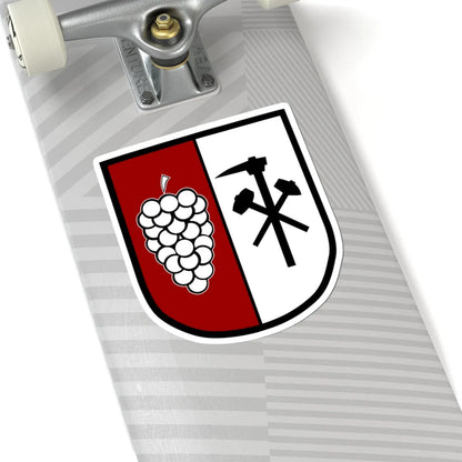 DEU Pesterwitz COA (Germany) (Coat of Arms) STICKER Vinyl Kiss-Cut Decal - The Sticker Space