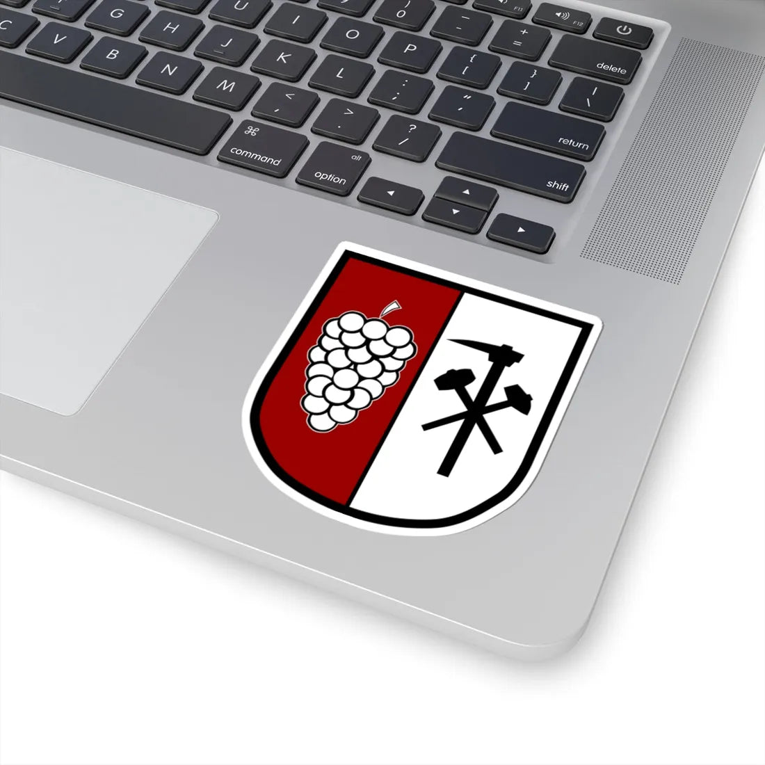 DEU Pesterwitz COA (Germany) (Coat of Arms) STICKER Vinyl Kiss-Cut Decal - The Sticker Space