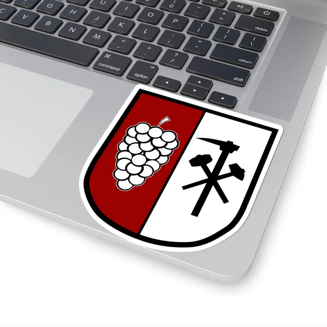 DEU Pesterwitz COA (Germany) (Coat of Arms) STICKER Vinyl Kiss-Cut Decal - The Sticker Space