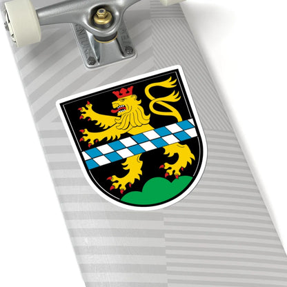 DEU Pleystein COA (Germany) (Coat of Arms) STICKER Vinyl Kiss-Cut Decal - The Sticker Space