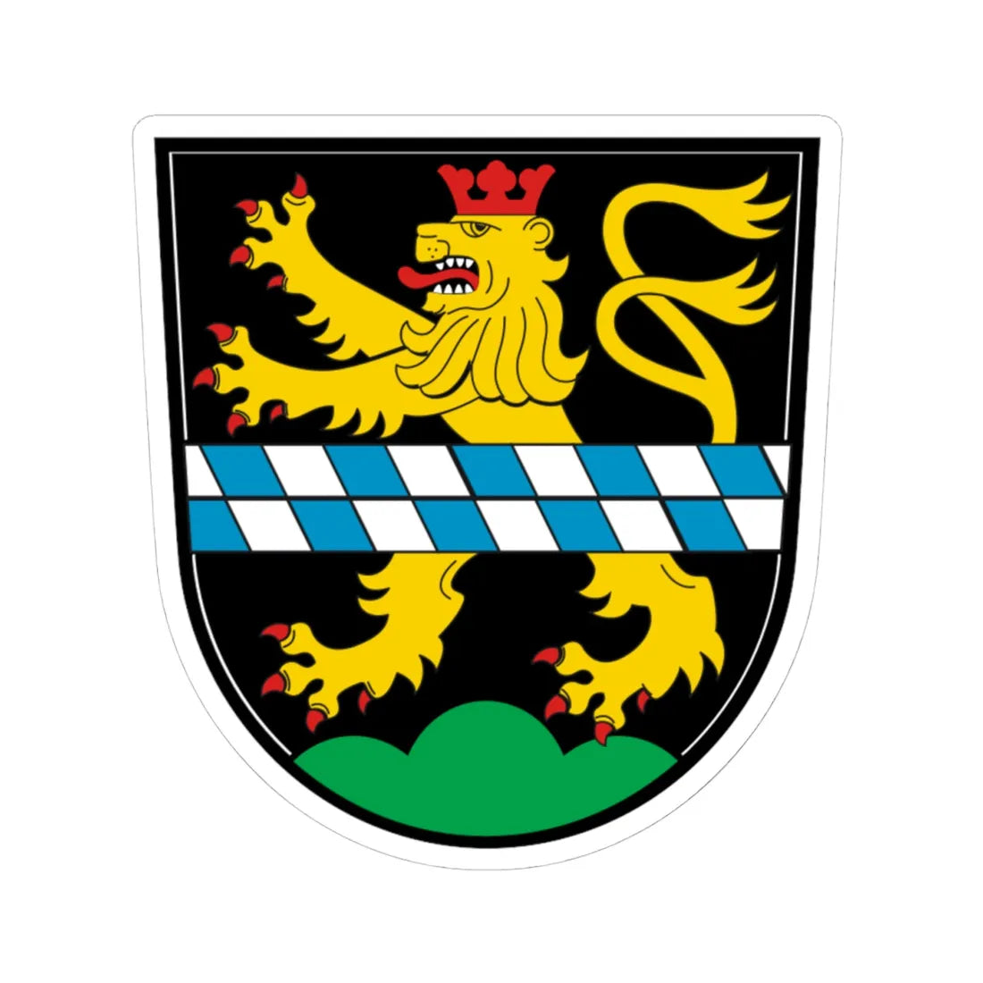 DEU Pleystein COA (Germany) (Coat of Arms) STICKER Vinyl Kiss-Cut Decal - The Sticker Space