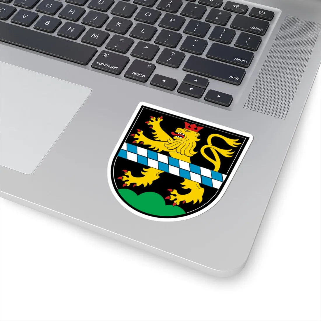 DEU Pleystein COA (Germany) (Coat of Arms) STICKER Vinyl Kiss-Cut Decal - The Sticker Space