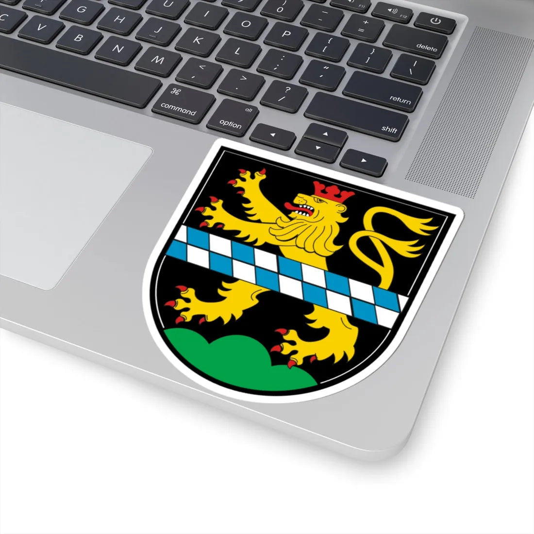 DEU Pleystein COA (Germany) (Coat of Arms) STICKER Vinyl Kiss-Cut Decal - The Sticker Space