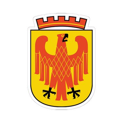 DEU Potsdam COA (Germany) (Coat of Arms) STICKER Vinyl Kiss-Cut Decal 6 Inch White - The Sticker Space
