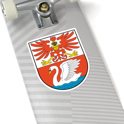 DEU Prenzlau COA (Germany) (Coat of Arms) STICKER Vinyl Kiss-Cut Decal - The Sticker Space