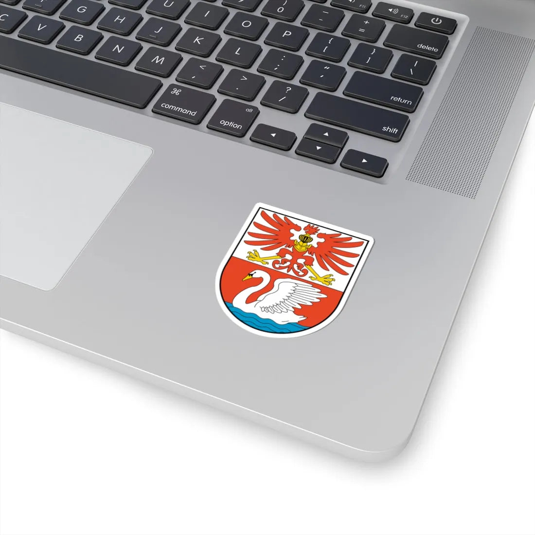 DEU Prenzlau COA (Germany) (Coat of Arms) STICKER Vinyl Kiss-Cut Decal - The Sticker Space