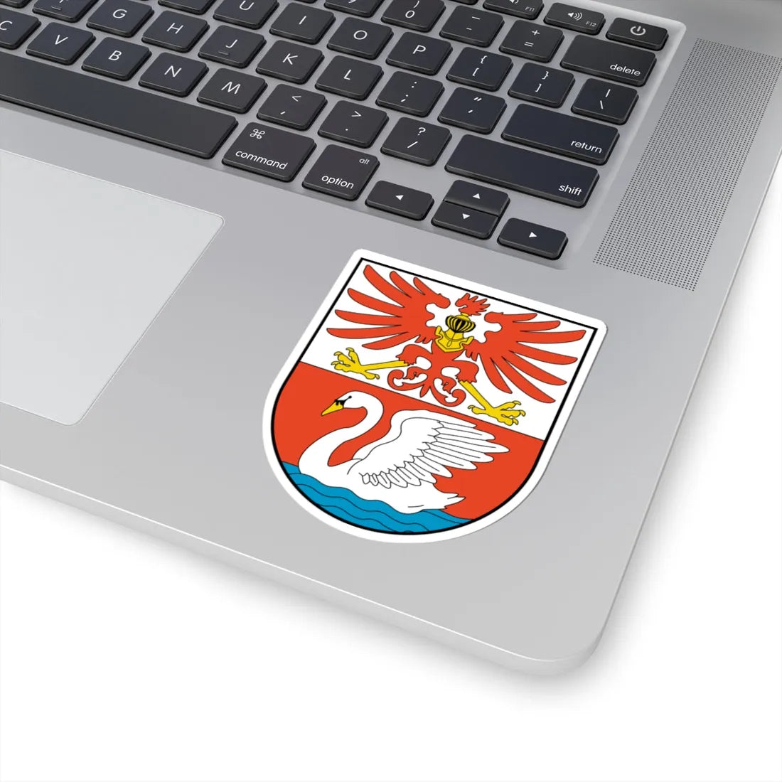 DEU Prenzlau COA (Germany) (Coat of Arms) STICKER Vinyl Kiss-Cut Decal - The Sticker Space