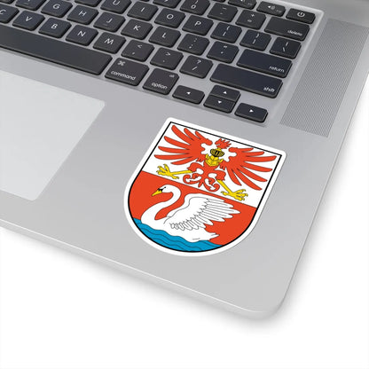 DEU Prenzlau COA (Germany) (Coat of Arms) STICKER Vinyl Kiss-Cut Decal - The Sticker Space