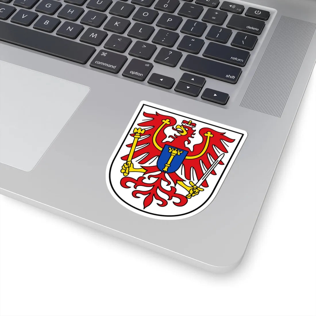 DEU Provinz Brandenburg 1864-1945 COA (Germany) (Coat of Arms) STICKER Vinyl Kiss-Cut Decal - The Sticker Space