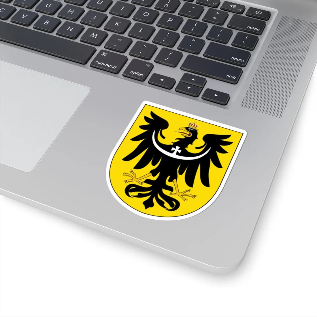 DEU Provinz Schlesien COA (Germany) (Coat of Arms) STICKER Vinyl Kiss-Cut Decal - The Sticker Space