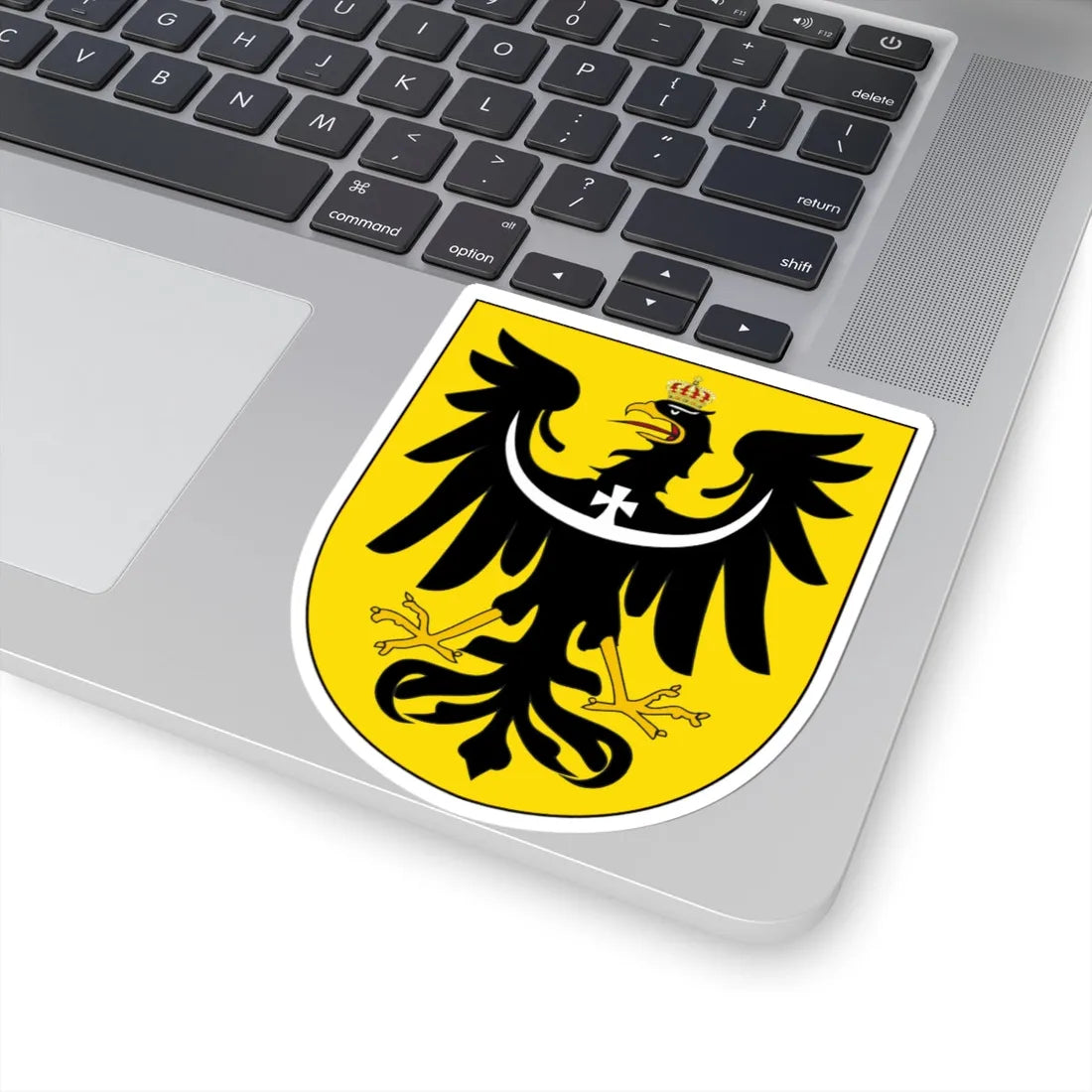 DEU Provinz Schlesien COA (Germany) (Coat of Arms) STICKER Vinyl Kiss-Cut Decal - The Sticker Space