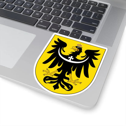 DEU Provinz Schlesien COA (Germany) (Coat of Arms) STICKER Vinyl Kiss-Cut Decal - The Sticker Space