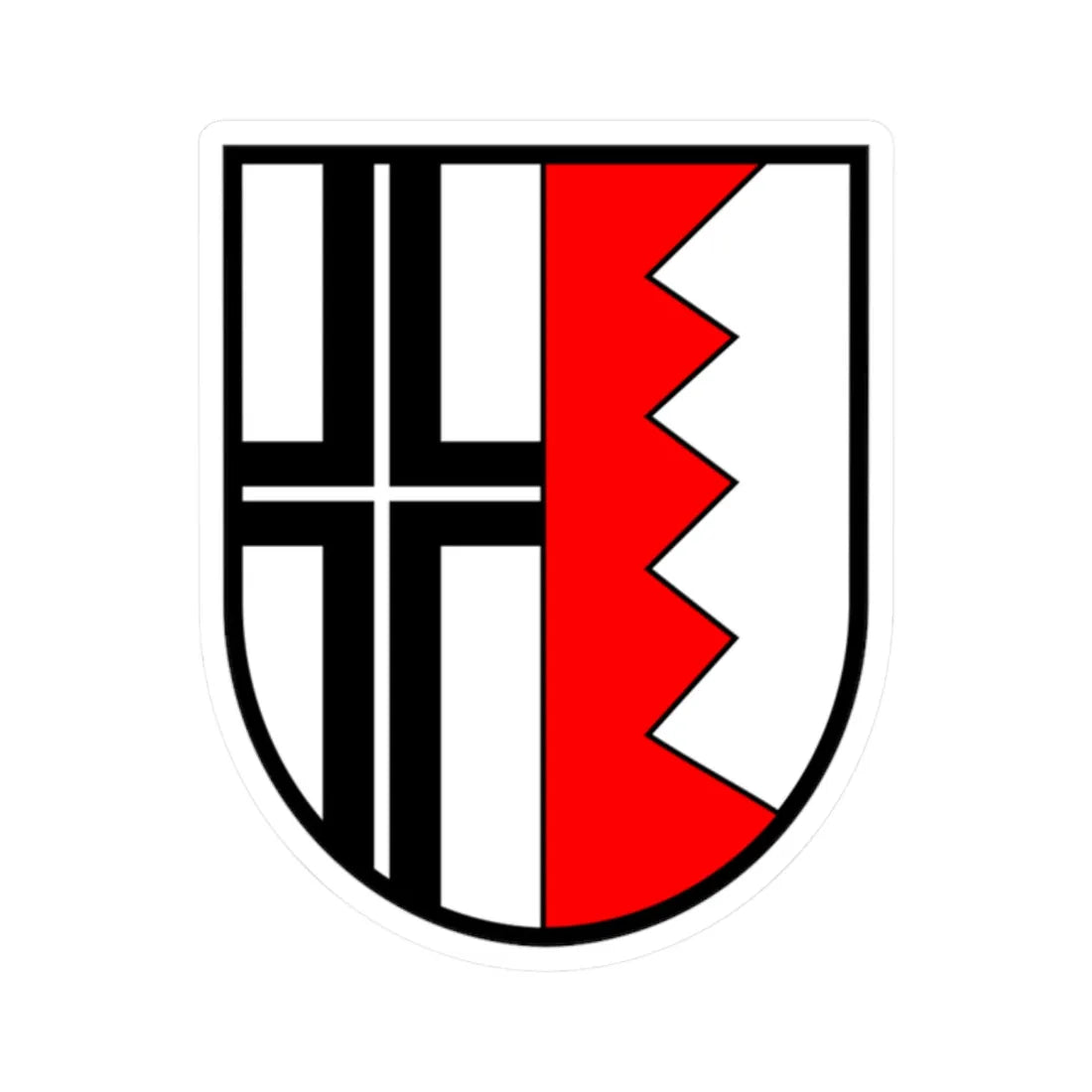 DEU Rannungen COA (Germany) (Coat of Arms) STICKER Vinyl Kiss-Cut Decal - The Sticker Space