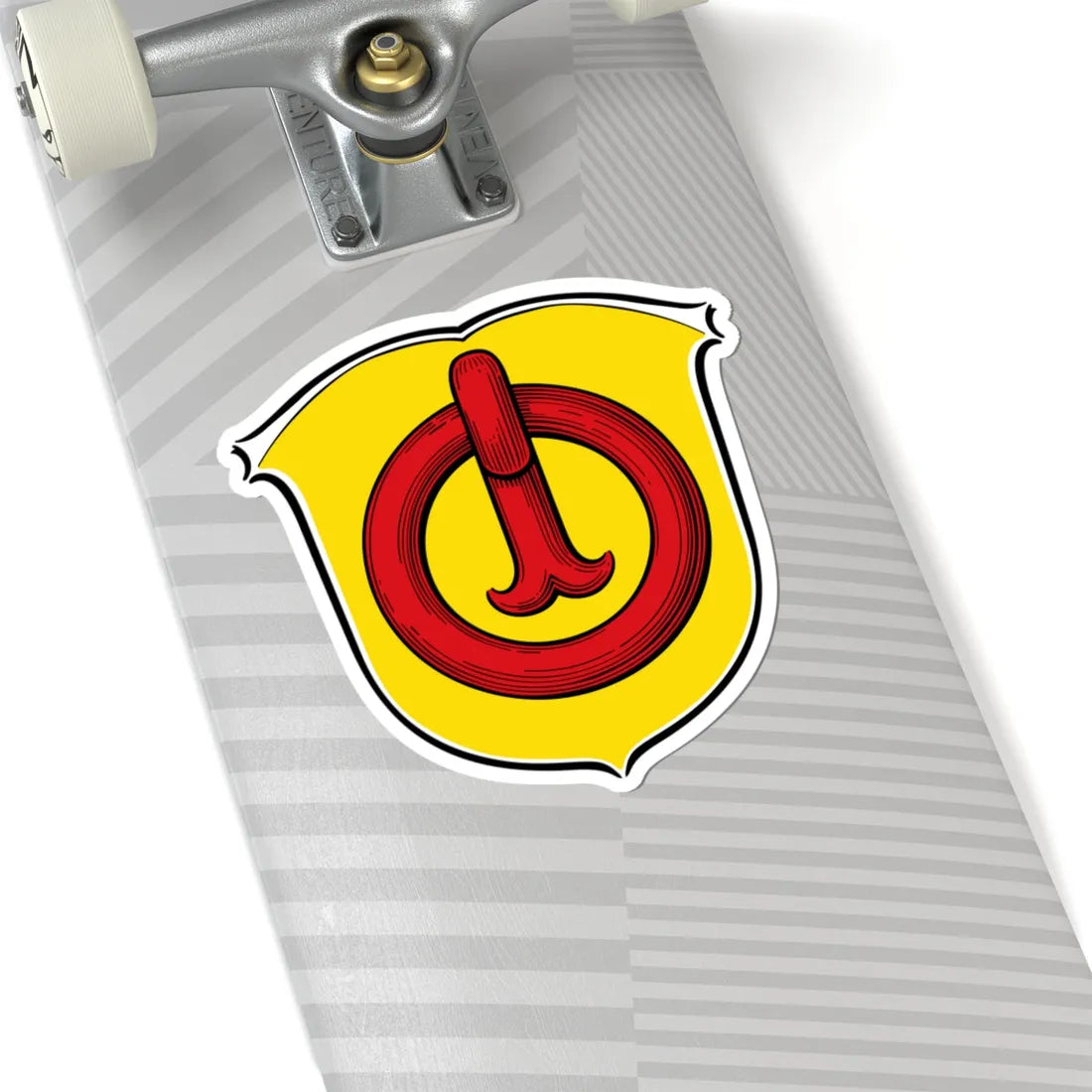 DEU Raunheim COA (Germany) (Coat of Arms) STICKER Vinyl Kiss-Cut Decal - The Sticker Space