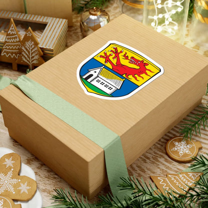 DEU Reichersbeuern COA (Germany) (Coat of Arms) STICKER Vinyl Kiss-Cut Decal - The Sticker Space