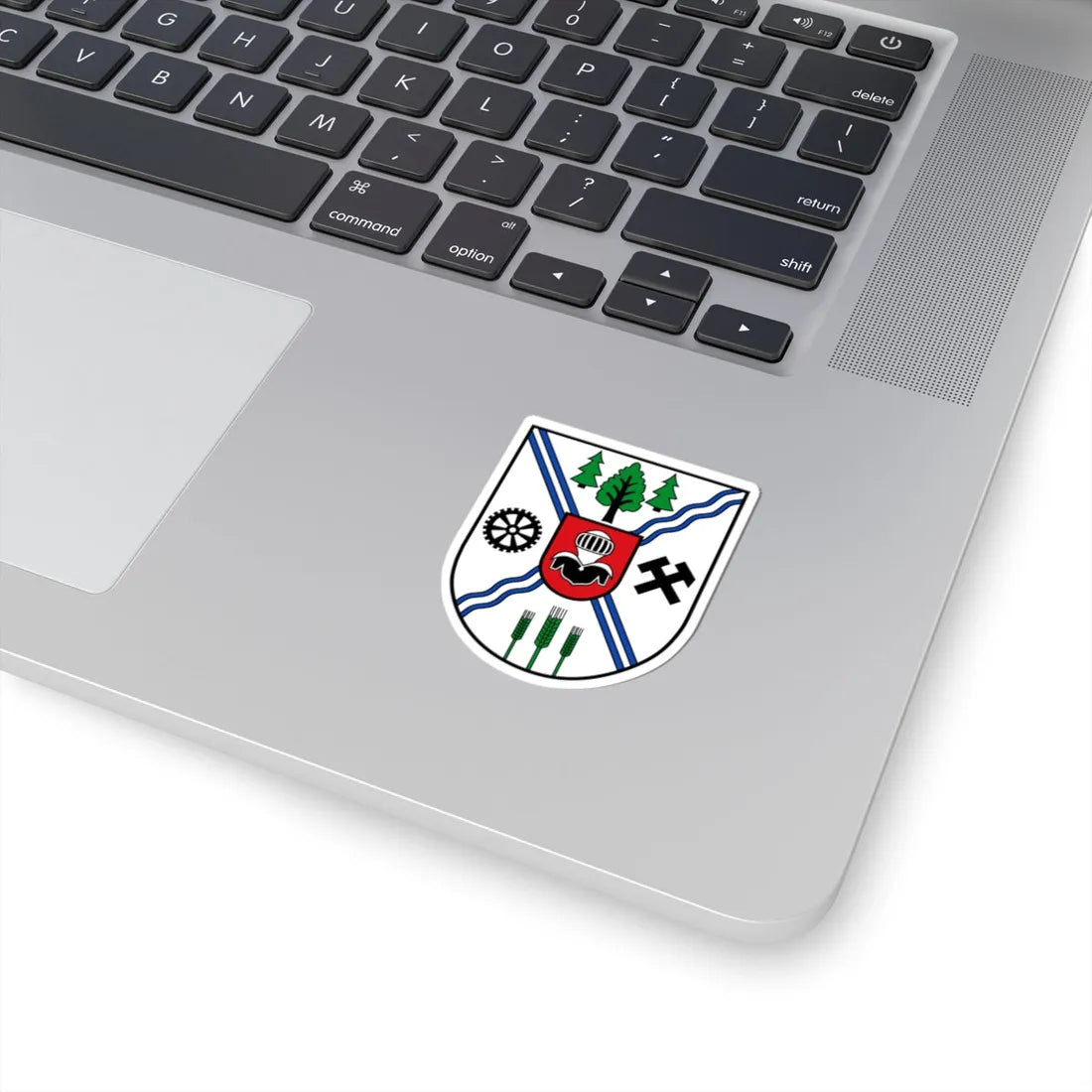 DEU Reinhardtsgrimma COA (Germany) (Coat of Arms) STICKER Vinyl Kiss-Cut Decal - The Sticker Space