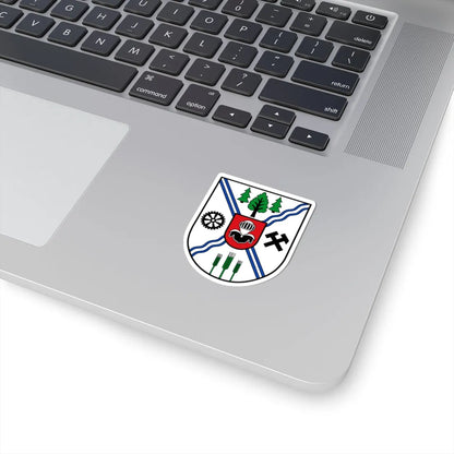 DEU Reinhardtsgrimma COA (Germany) (Coat of Arms) STICKER Vinyl Kiss-Cut Decal - The Sticker Space