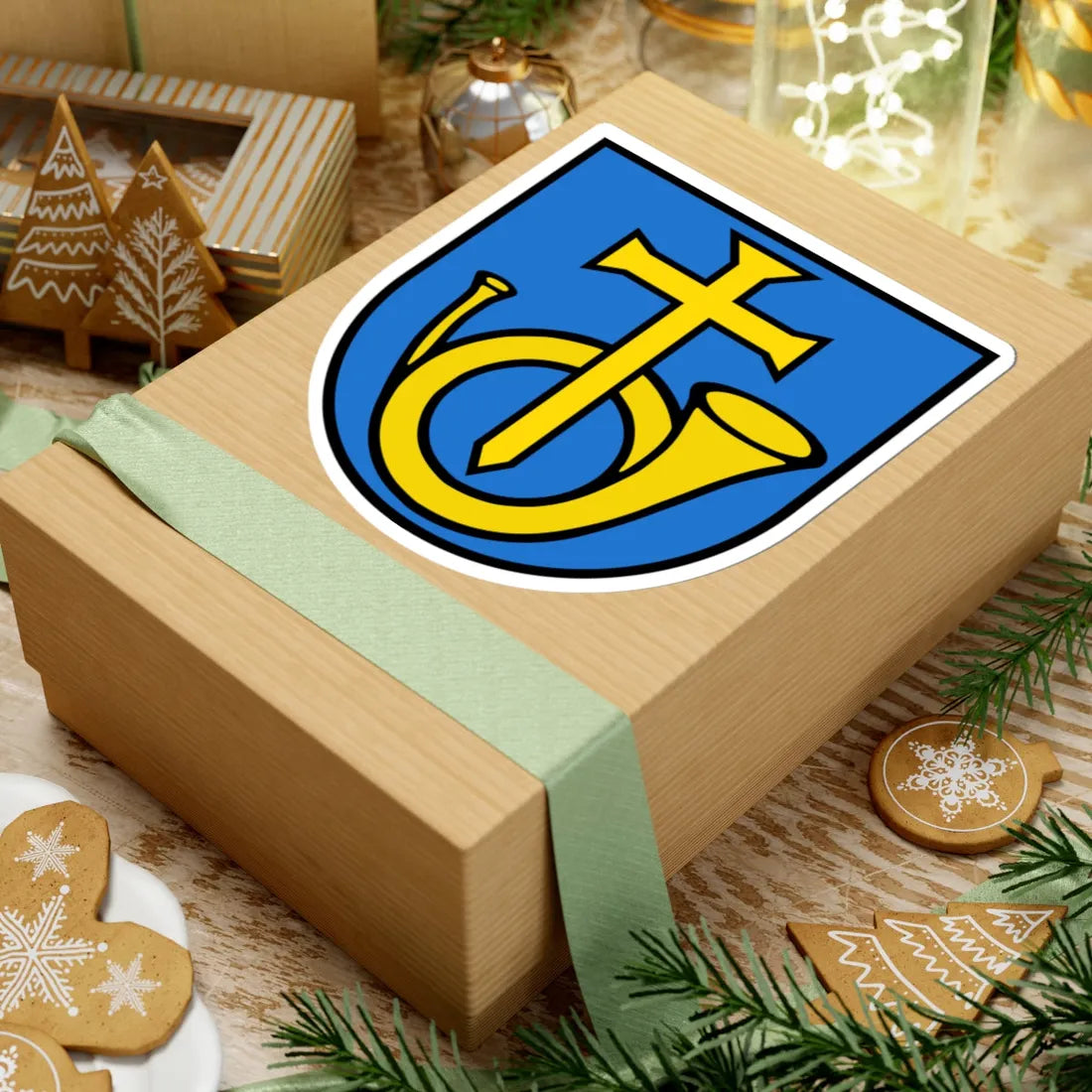 DEU Remshalden COA (Germany) (Coat of Arms) STICKER Vinyl Kiss-Cut Decal - The Sticker Space