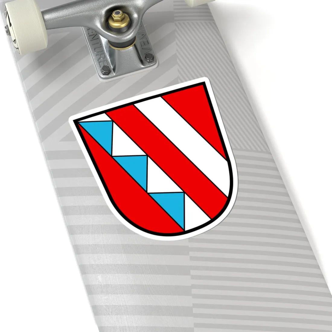 DEU Reuth bei Erbendorf COA (Germany) (Coat of Arms) STICKER Vinyl Kiss-Cut Decal - The Sticker Space