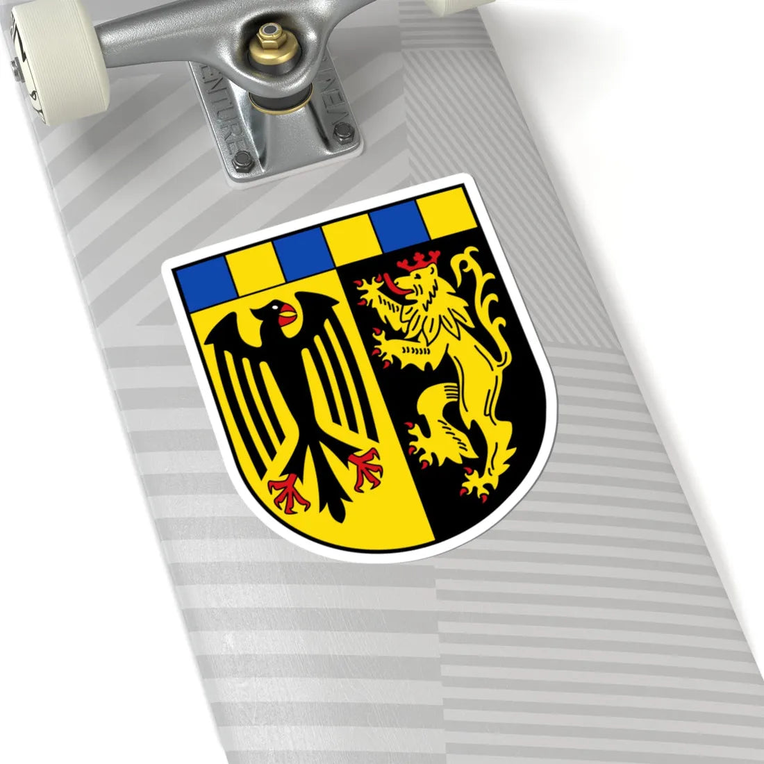 DEU Rhein-Hunsrueck-Kreis COA (Germany) (Coat of Arms) STICKER Vinyl Kiss-Cut Decal - The Sticker Space