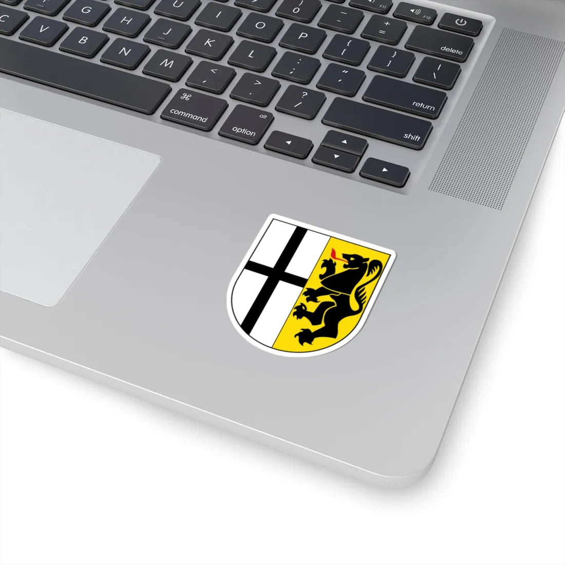 DEU Rhein-Kreis Neuss COA (Germany) (Coat of Arms) STICKER Vinyl Kiss-Cut Decal - The Sticker Space