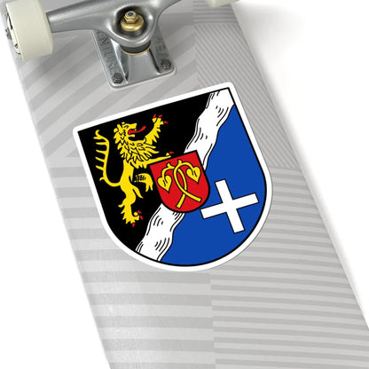 DEU Rhein-Pfalz-Kreis COA (Germany) (Coat of Arms) STICKER Vinyl Kiss-Cut Decal - The Sticker Space