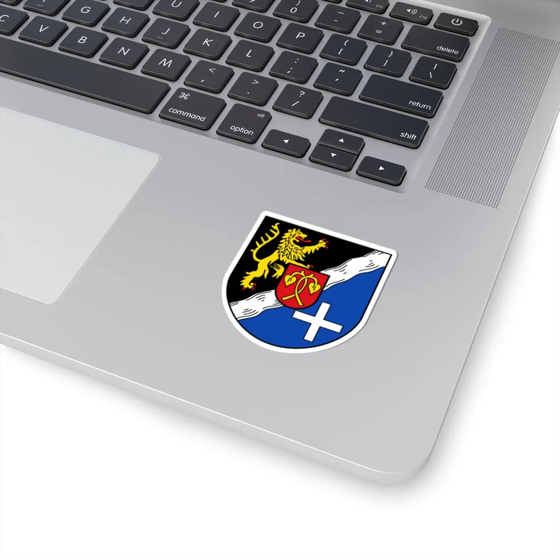 DEU Rhein-Pfalz-Kreis COA (Germany) (Coat of Arms) STICKER Vinyl Kiss-Cut Decal - The Sticker Space